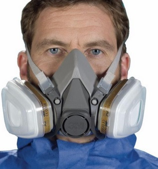 Set complet masca respiratorie 3M 6200 + filtre + prefiltre + capace, masca  3M | Okazii.ro