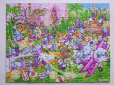 KInder Maxi Puzzle Hipopotamii nunta 1999 foto