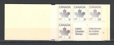 Canada.1983 Frunza de artar carnet SC.48 foto