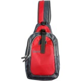RUCSAC SPACER Sling, nylon,1 bretea, 2 compartimente principale,1 buzunar frontal, 1 buzunar lateral, 35x18x7cm, water resistant, red, SPB-SLING-RED