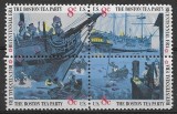 SUA 1973 - Revoluția Americana, Boston Tea Party, vapoare, serie neuzata