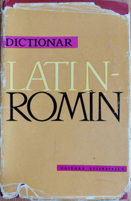 Dictionar latin-roman foto