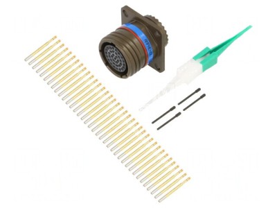 Conector Militar Dimensiune 15 Series III Oliv foto