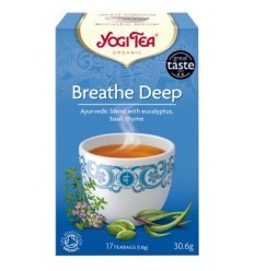 Ceai Bio Respiratie Profunda Yogi Tea 30.60gr foto