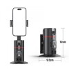 Gimbal Inteligent 360⁰ cu Urmarire Faciala TrendiShop&reg;, Urmarire Automata, Wifi, Dimensiuni Mici, Portabil, Telecomanda Inclusa, AI Tracking, Suport S