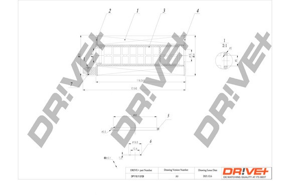 Dr!ve+ DP1110.11.0129 Filtru ulei