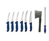 Set cutite profesionale de macelarie, 8 piese , Tip C