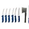 Set cutite profesionale de macelarie, 8 piese , Tip C