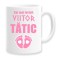 Cana alba personalizata &quot;Cel mai fericit viitor tatic&quot;, INOVATIX&reg;. 330ml