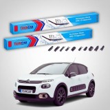 Cumpara ieftin Ștergătoare Citro&euml;n C3 Gen III B618 Hatchback 2016-prezent | Set Față Flat Premium &ndash; TeamCar&reg;
