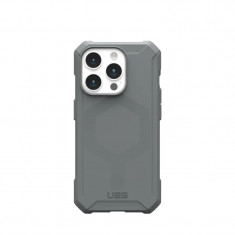 Husa UAG Essential Armor MagSafe pentru iPhone 15 Pro Silver foto