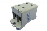 Clema terminala conexiune 1 pol gri Cu-Al 4x95mm &sup2;, , , , , , , montare pe sina DIN 35mm 220A (Al) 245A ( Cu), Pollmann