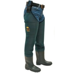 Cizme sold (soldare) neopren 4 mm Behr, rucsac transport, verde 44/45 EU