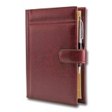 Agendă de lux Laguna Bordo, 17 x 24 cm