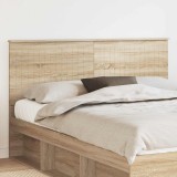 vidaXL Tăblie cap cu headboard Stejar Sonoma 160 cm Lemn compozit 887739