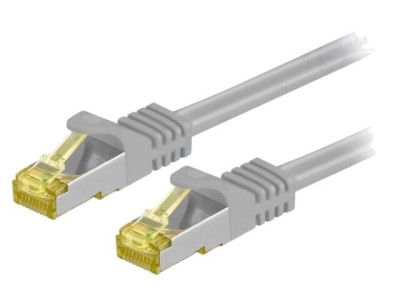 Patch Cord Ethernet Cat6a S/FTP Gri 5m foto