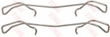 Set accesorii, placute frana SKODA OCTAVIA II (1Z3) (2004 - 2013) TRW PFK533
