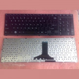 Tastatura laptop noua TOSHIBA P750 Black Frame Glossy