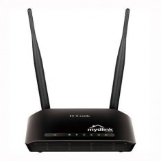 Router wireless D-Link DIR-605L 4 porturi 10/100 Negru foto