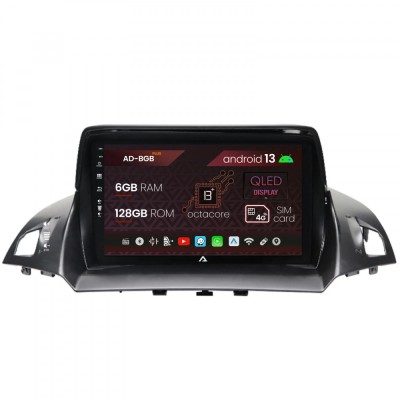 Navigatie Ford Kuga C-Max (2013-2018), Android 13, B-Octacore 6GB RAM + 128GB ROM, 9 Inch - AD-BGB9006+AD-BGRKIT114 foto