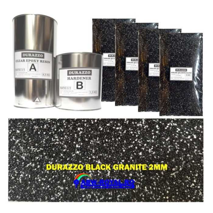 Kit Durazzo Interior Black Granite 2mm
