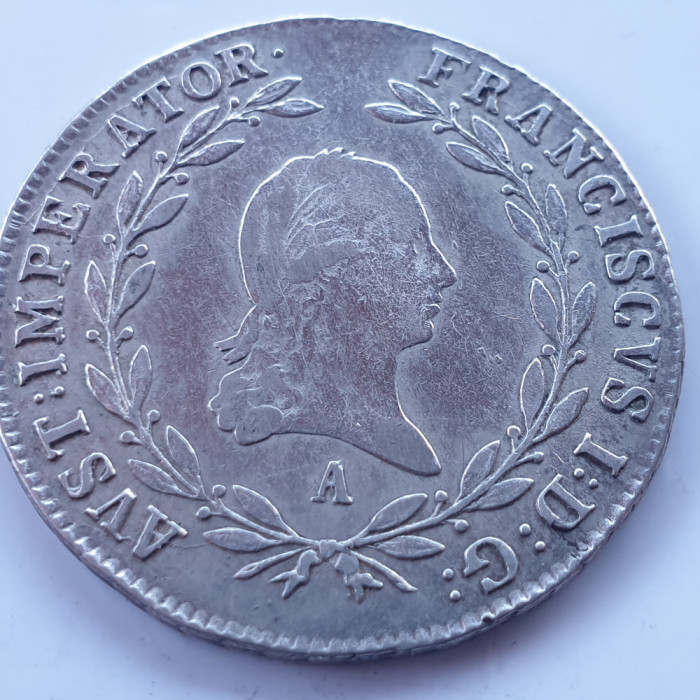 Austria 20 kreuzer 1811 A/Viena argint Francisc l