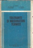 Tolerante si masuratori tehnice - Dumitru Dragu