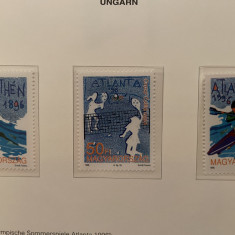 ungaria jocurile olimpice 1996 SUA Atlanta Timbre sport nestampilate MNH