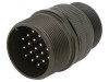 Conector circular Amphenol 22mm, 19 pini, tata, mufa, lipire, argintat, MIL-C-5015, DS3101A 22-14P