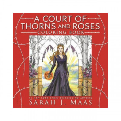 A Court of Thorns and Roses Coloring Book foto