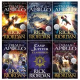 Cumpara ieftin Rick Riordan The Trials Of Apollo 6 Books Collection Set (Books 1-5 [Pb], Camp Jupiter Classified [Hb]),Rick Riordan - Editura Puffin Ltd