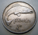 7.711 IRLANDA 1 FLORIN 1964, Europa, Cupru-Nichel