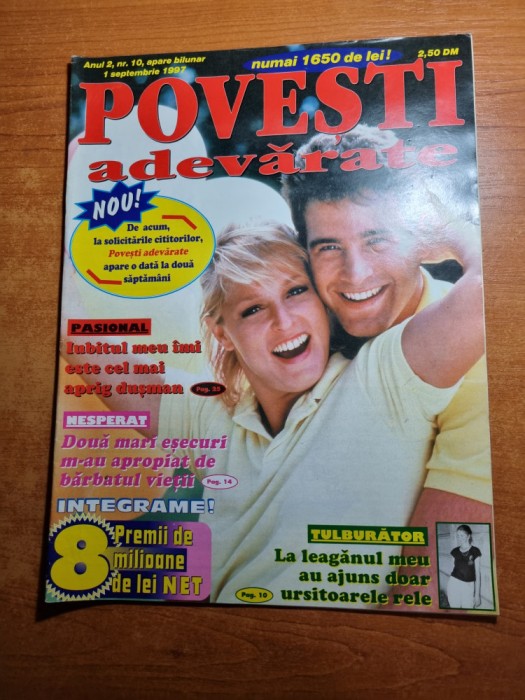 revista povesti adevarate 1 septembrie 1997