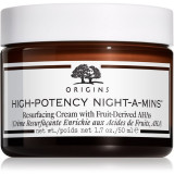 Origins High-Potency Night-A-Mins&trade; Resurfacing Cream With Fruit-Derived AHAs cremă regeneratoare de noapte, pentru refacerea densității pielii 50 ml
