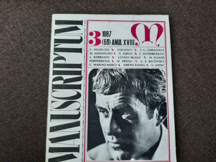 MANUSCRIPTUM NR 3/ 1987