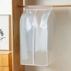 Organizator protectie haine, dimensiune 90 x 60 x 50 cm. culoare transparent,