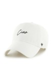 47 brand șapcă de baseball din bumbac Phrase Base Runner Icon culoarea alb, uni, XX-BSRIC1411GWS-WHH