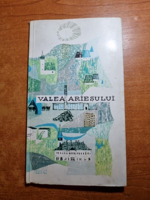 intinerarii turistice - valea ariesului din anul 1965 - contine si harta foto
