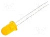 Dioda LED 5mm, ambra, convex, 2.1...2.6V, LUCKYLIGHT - LL-503UAD2E-2A