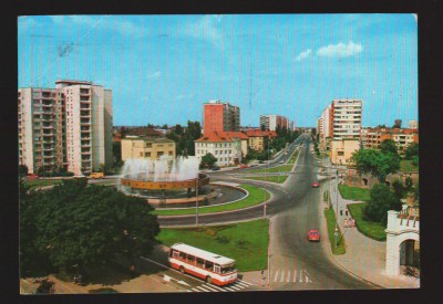 CPIB 19824 CARTE POSTALA - TIMISOARA. BULEVARDUL &amp;quot;LEONTIN SALAJAN&amp;quot; foto