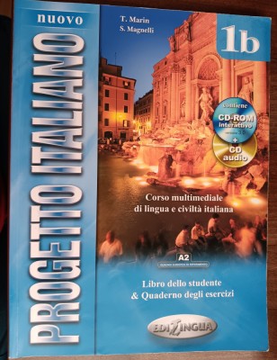 myh 31f - T Marin - S Magnelli - Curs limba italiana - Progetto italiano - 1b foto