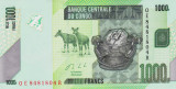 Bancnota Congo 1.000 Franci 2020 - P101c UNC