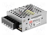 Alimentator pulsatoriu MEAN WELL 15W 12VDC 1,2A pentru &icirc;ncastrare modulară