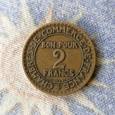 Moneda FRANTA - 2 FRANCS (franci) 1923