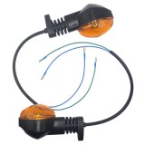 Cumpara ieftin Set 2 Semnalizari Moto Scuter ATV Sticla Galbena Model 6 12V