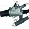 MAHLE TI 168 88 termostat,lichid racire