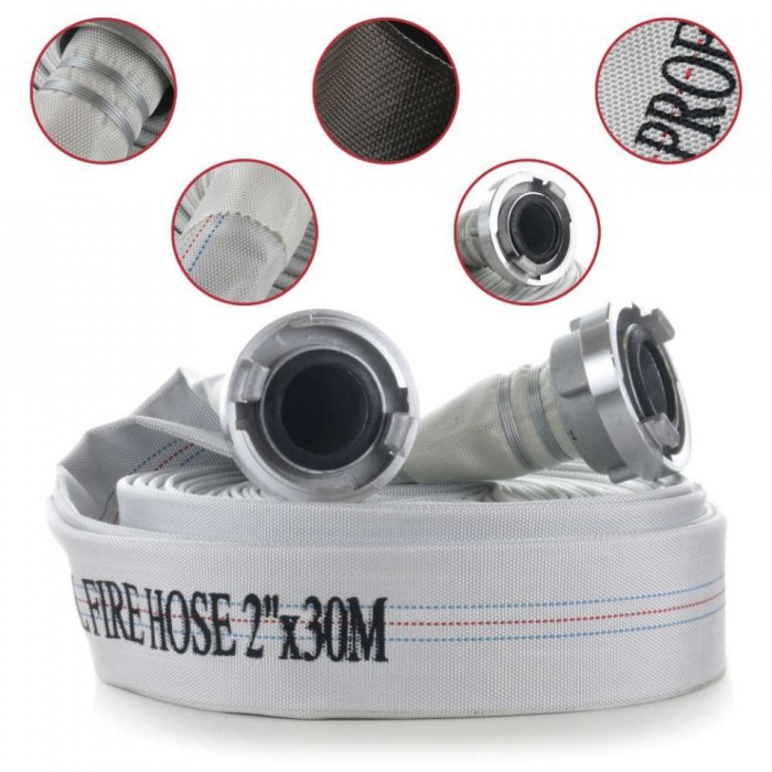 Furtun refulare motopompa 2" cu cuple 30m B-WAS.2.30