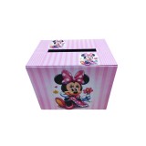 Cumpara ieftin Cutie Dar Botez, Roz cu Minnie Mouse - CDB08