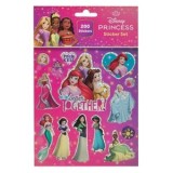 Set Autocolante Printese, 200 buc, Multicolor, cu Efect Glitter, CMCLASS