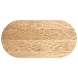 Cumpara ieftin Blat de masa 100x50x2 cm lemn masiv de stejar oval